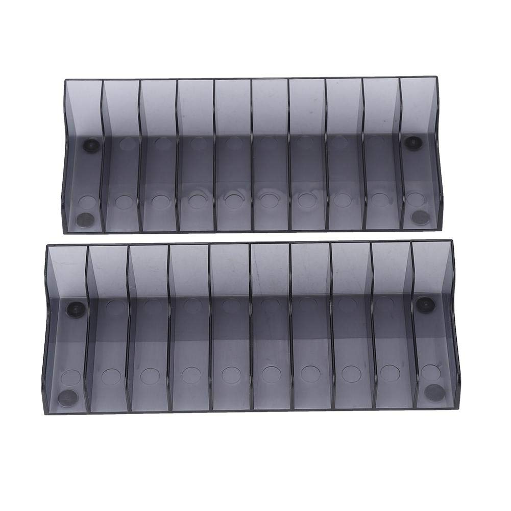 Socobeta 2 Pcs Large Capacity Game Card Storage Box - Compatible with Slim & PRO Consoles, Perfect for Organizing and Protecting Your Game Collection at Home or On-the-Go