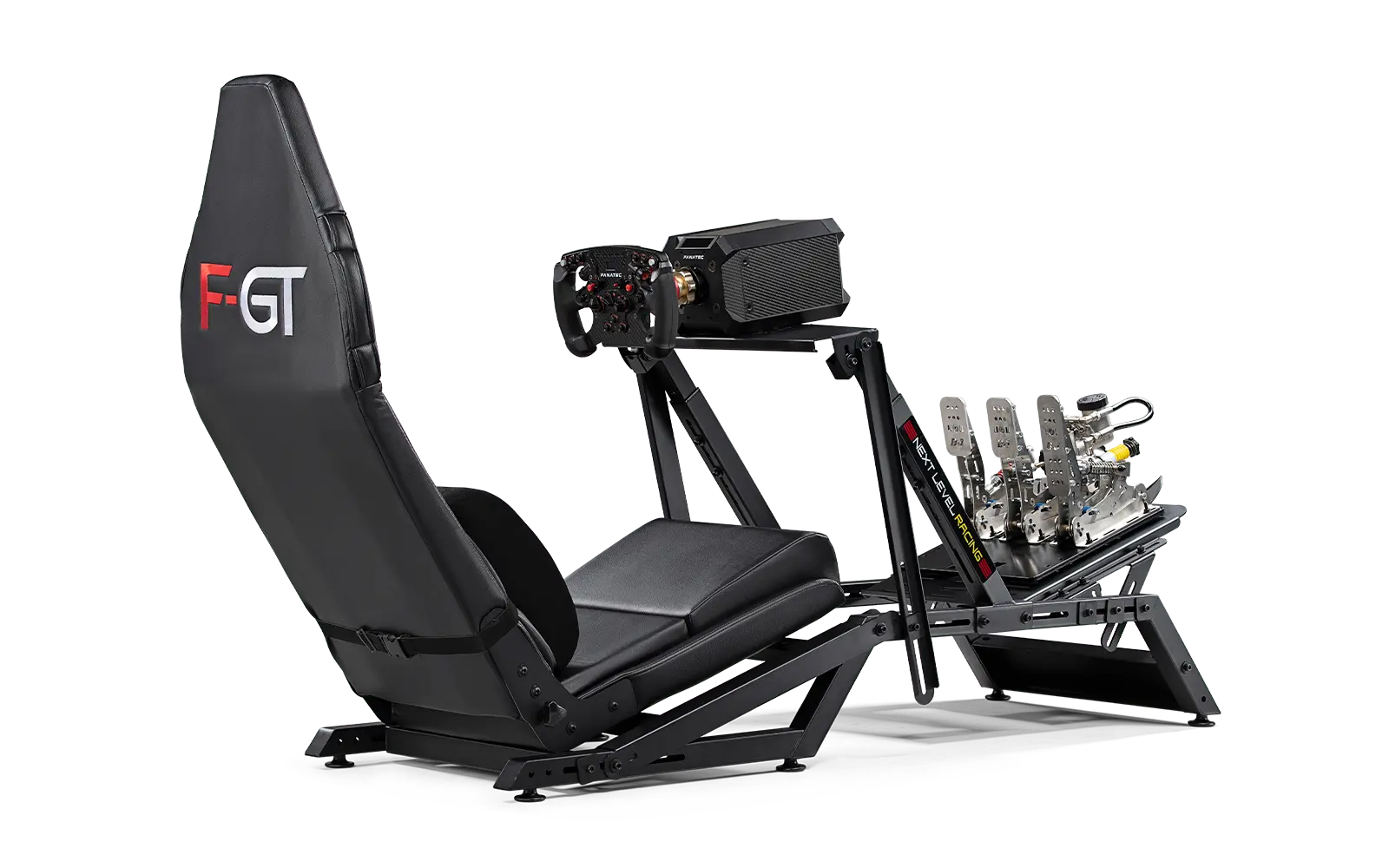 Next Level Racing F GT Cockpit - Adjustable Racing Simulator Cockpit with Seat | Perfect for PC, PS5, Xbox Racing Games & Home Simulation Setup