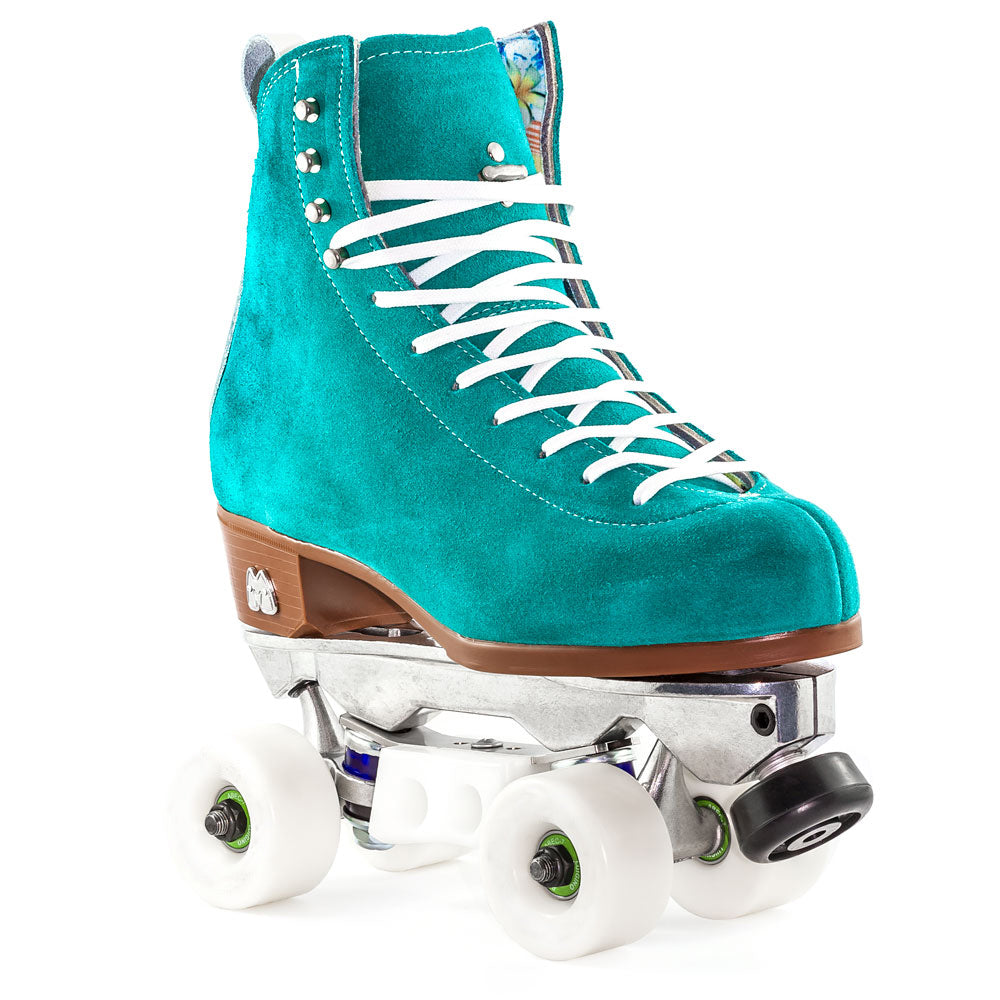 Moxi Jack Avanti Disco Quad Roller Skates Package - Premium Outdoor & Indoor Skating for Women & Men - Perfect for Rinks, Parks & Roller Discos