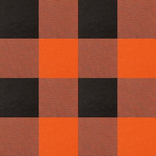 Orange and Black