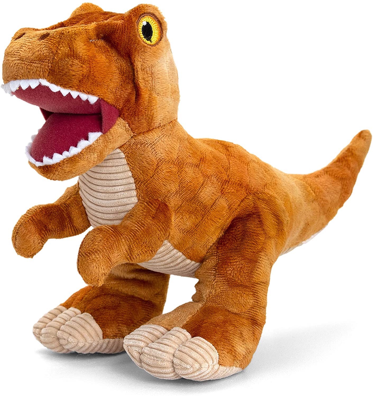 Premium 100% Recycled Plush Eco-Friendly Dog Toys - Tyrannosaurus Rex Dinosaur Chew Toy for Aggressive Chewers | Perfect for Indoor Play, Outdoor Adventures & Training Rewards