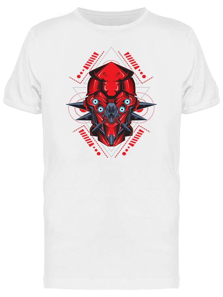 Smartprints Strong Fighter Robot Graphic T-Shirt for Men | Cool Casual Streetwear Tee | Perfect for Gifts, Gaming & Everyday Wear