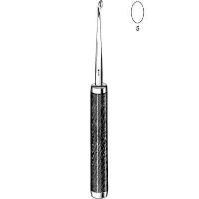Cobb Bone Curette Surgical Instrument - Size 11, 40-8117 - Ideal for Spinal, Orthopedic, and Neurosurgery Procedures