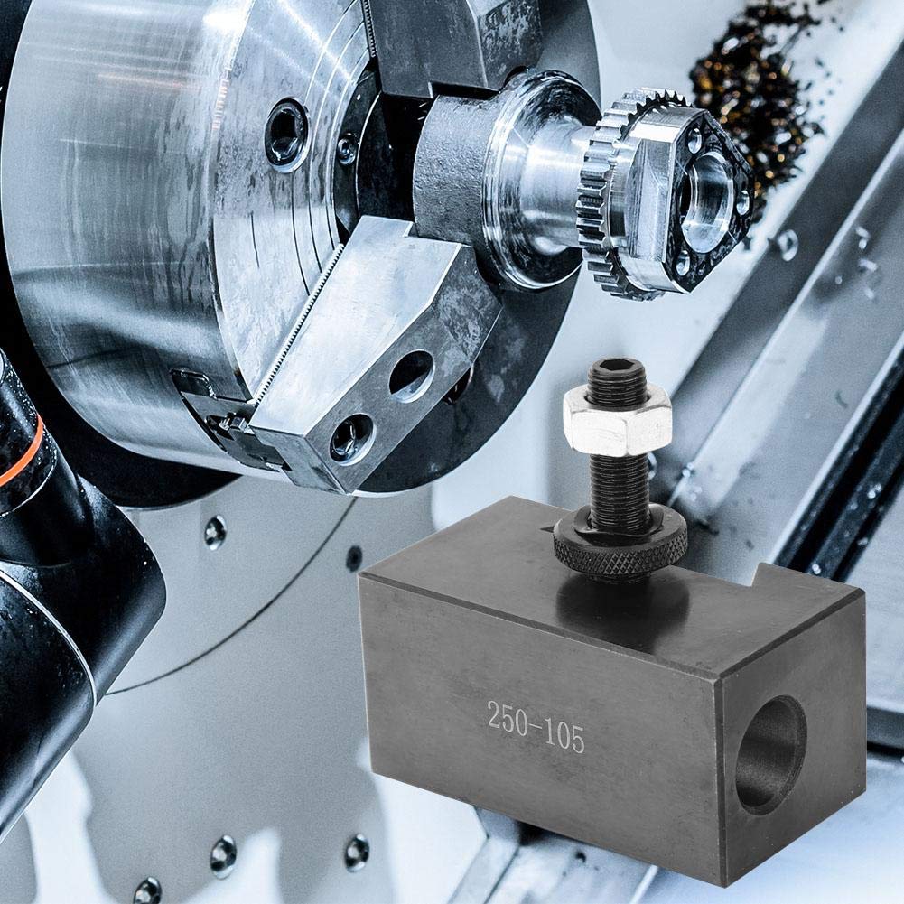 High Hardness CNC Lathe Tool Holder 250-105 - Durable Lathe Machining Tool Post for Precision Metal Turning, Milling & Industrial Manufacturing