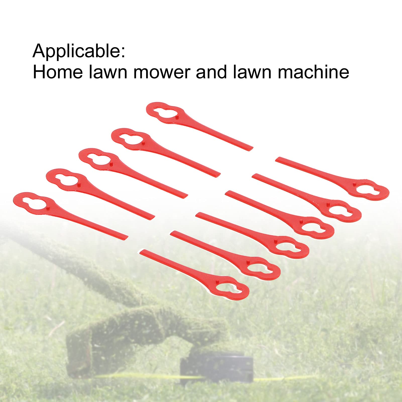Durable Lawn Mower Replacement Blades - High-Performance Wear-Resistant Cutting Blades for Professional & Home Garden Use | Perfect for Lawn Maintenance & Landscaping