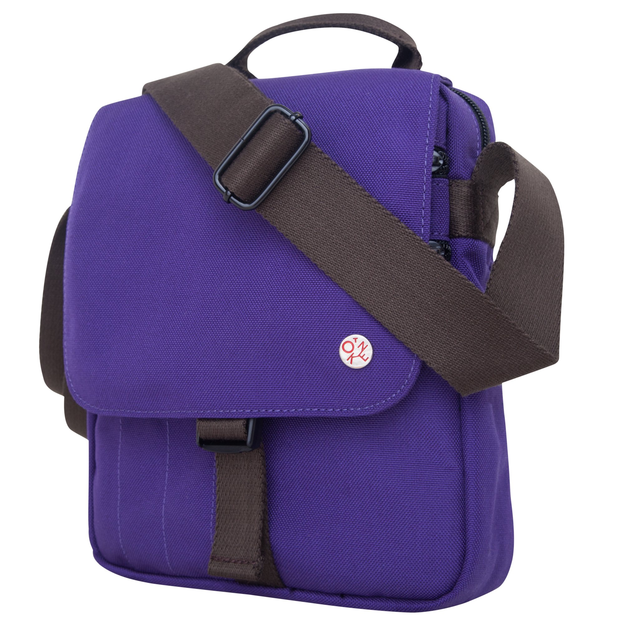 Token Bags Fulton Mini Crossbody Bag for Women - Stylish Purple Leather Purse, Perfect for Travel, Shopping & Everyday Use