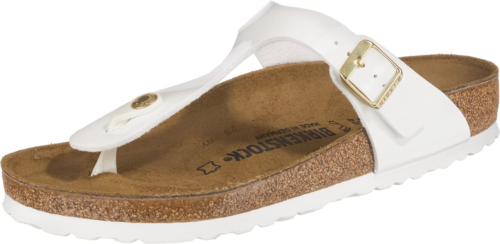 Birkenstock Women's Gizeh Sandals - Comfortable Cork Footbed Thong Sandals for Women | Perfect for Summer, Beach, Travel & Casual Wear