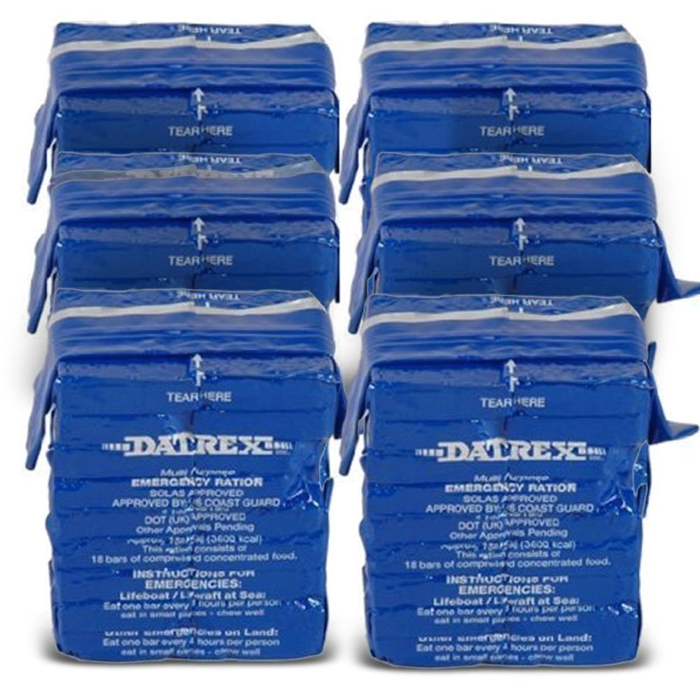 3600 Calorie Emergency Food Bar - 6 Pack (25.4 oz) for Survival Kits, Disaster Preparedness & Outdoor Adventures - Long Shelf Life Survival Food for Camping, Hiking, and Emergency Situations