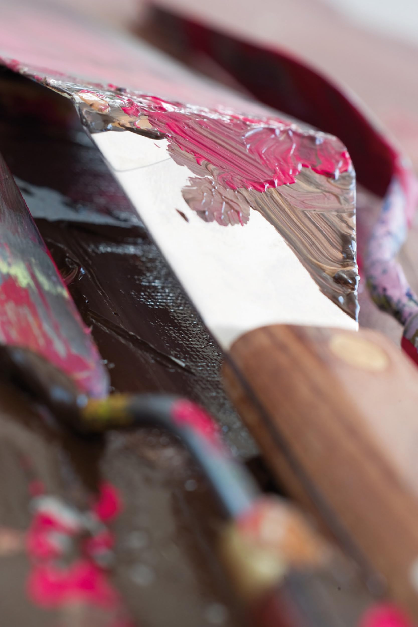 Pebeo 1109 Classic Painting Knife - Professional Artist Palette Knife for Oil & Acrylic Painting - Perfect for Canvas Art, Texture Creation & Mixing Colors