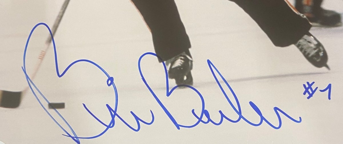 Authentic Bill Barber Signed 8x10 Philadelphia Flyers Photo with JSA COA AL44175 - Perfect for Hockey Memorabilia Collectors & Sports Fans Display