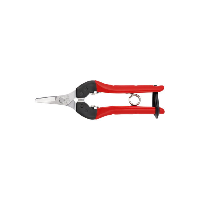 Felco F320 Professional Harvesting Shears with Steel Handles & Curved Blades - Ergonomic Pruning Scissors for Garden, Farm, and Vineyard Use - Perfect for Harvesting Fruits, Flowers, and Delicate Plants