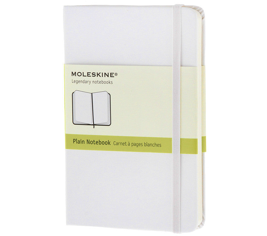 Premium Moleskine Colored Plain Notebook - Pocket Size (3.5