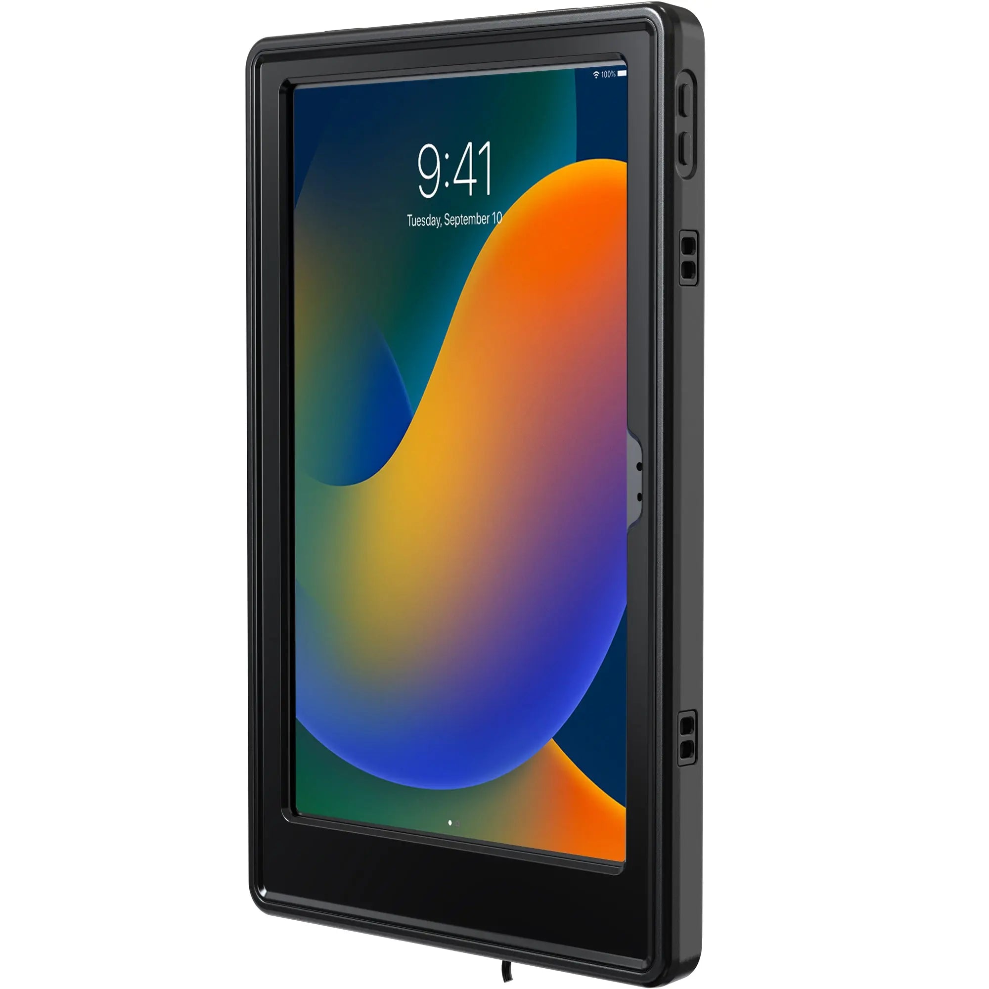 VersaGuard Twist Lock iPad Case with Dock & Wireless Charging for iPad 10.9 inch 10th Gen / iPad 11 (A16) - Protective Cover for Work, Travel & Home Use