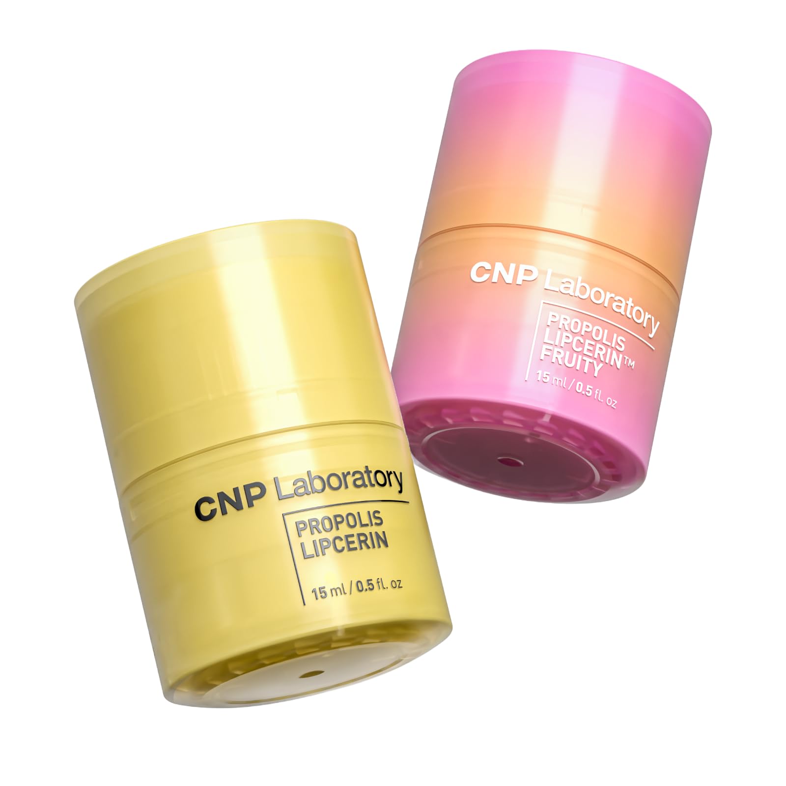 CNP Lip Duo - Honey Lip Butter Bundle | Hydrating Overnight Manuka Lip Balm & Mask, 12-Hour Long-Lasting Moisture, Gentle Exfoliation, Korean Skincare for Dry & Chapped Lips | Perfect for Night Care, Winter Protection & Daily Hydration