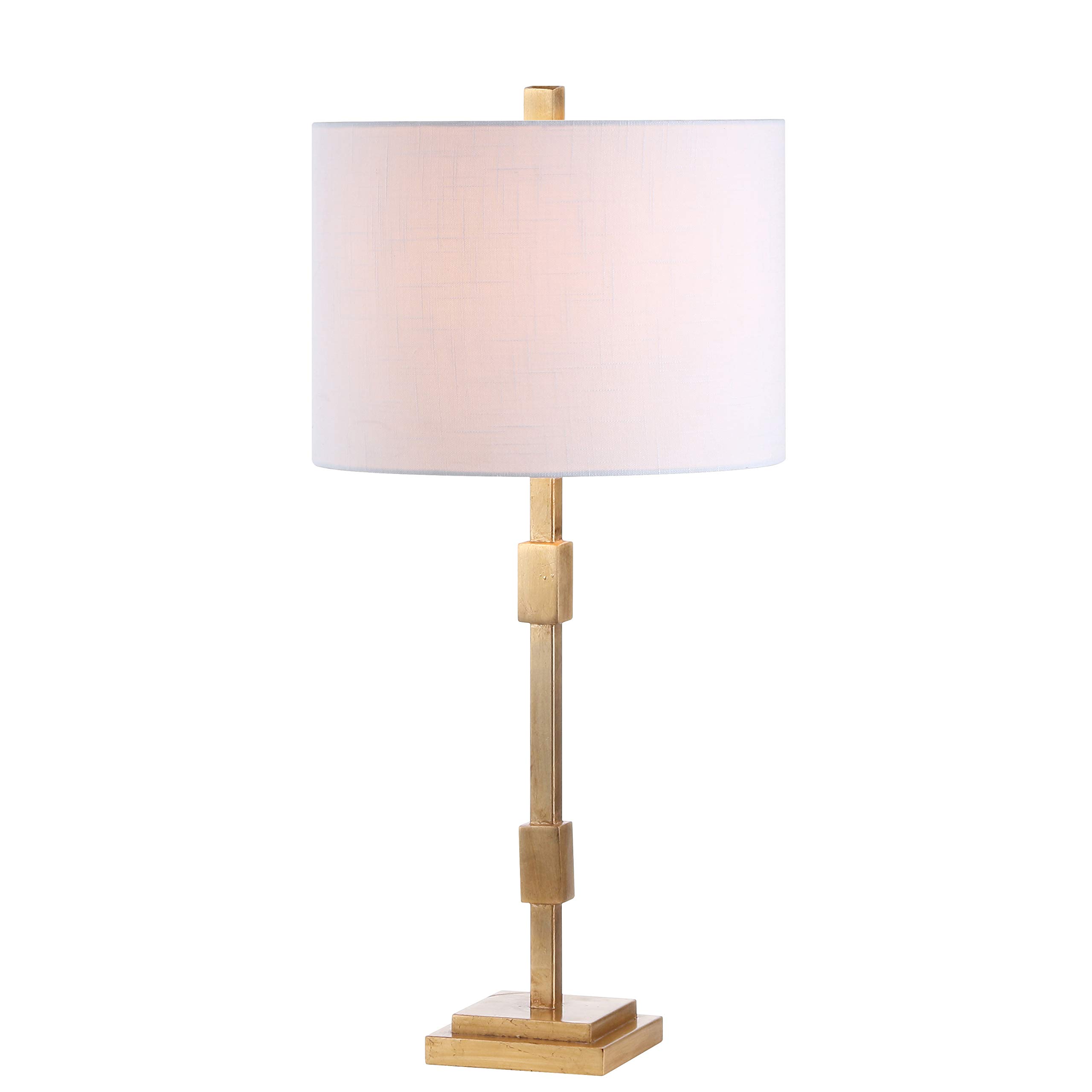 JONATHAN Y JYL3037A 29-Inch Windsor Metal LED Table Lamp - Modern Transitional Design with Gold Leaf Finish, Includes LED Bulb - Perfect for Bedroom Nightstand, Living Room, Office, College Dorm & Bookcase Lighting