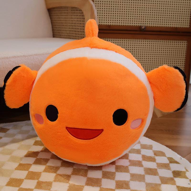 Adorable Stuffed Fish Plush Toy - Soft & Cuddly Ocean Animal Pillow for Kids, Bedroom Decor, Nursery Gift, Birthday Present - Perfect for Snuggling, Playtime & Themed Room Decorations