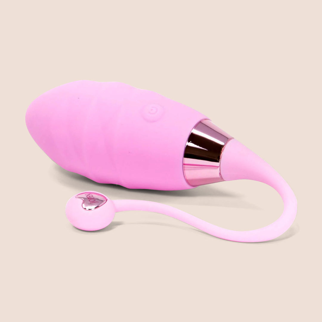Jopen Amour™ Remote Bullet Vibrator - Textured Silicone Egg Massager with Wireless Remote Control for Couples Play & Solo Pleasure - Perfect for Bedroom Fun, Travel & Discreet Stimulation