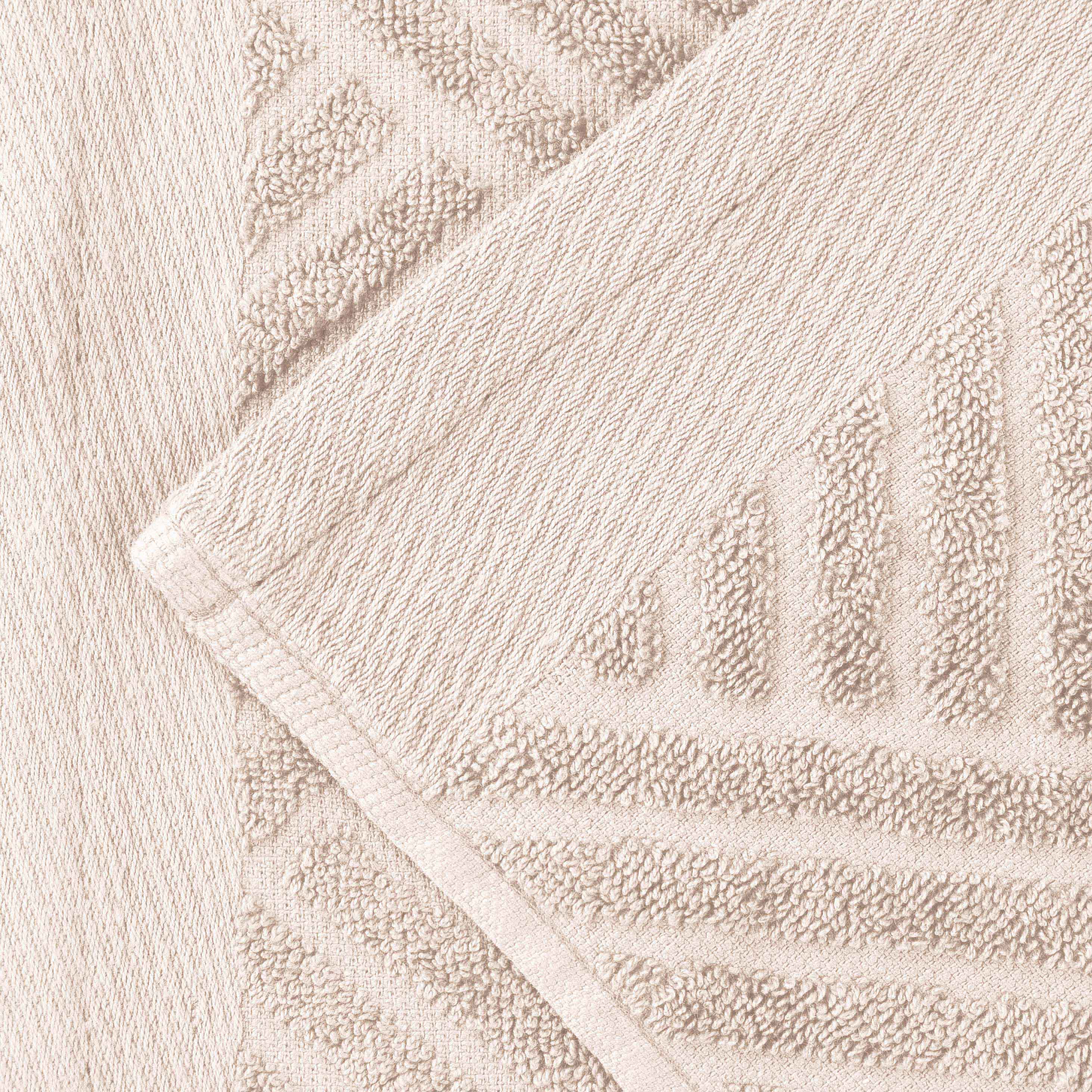 Luxury 6-Piece Egyptian Cotton Towel Set - Basketweave Jacquard & Solid Design - Ultra Soft & Absorbent Bath Towels for Spa, Hotel, or Home Use