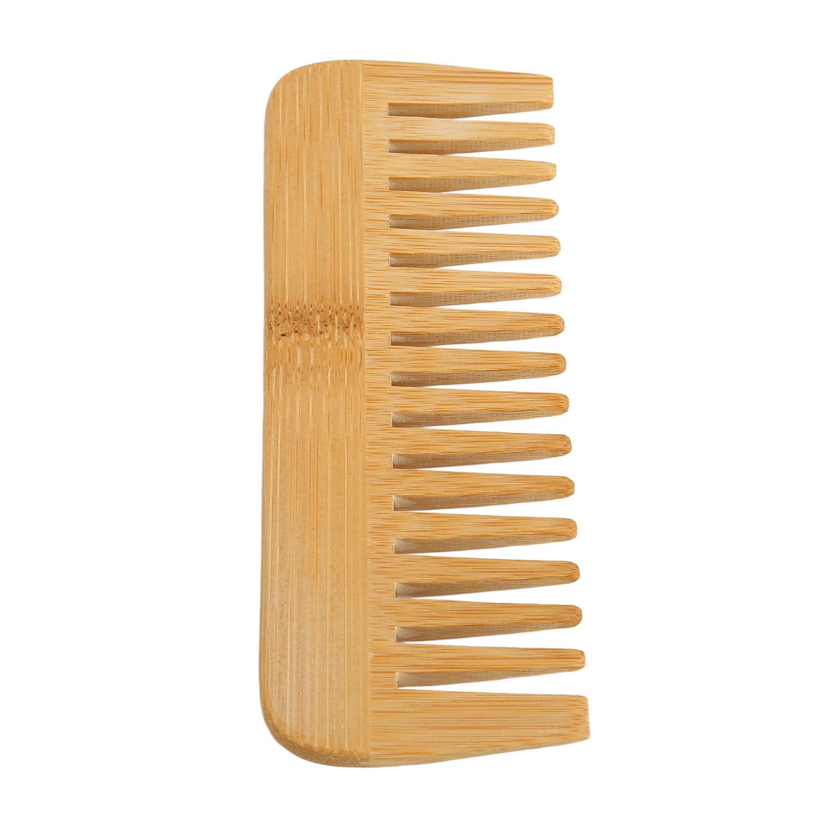 Premium Wide Tooth Beard Comb for Men - Flexible & Smooth Round Teeth for Easy Styling - Perfect for Home, Travel & Grooming Kit