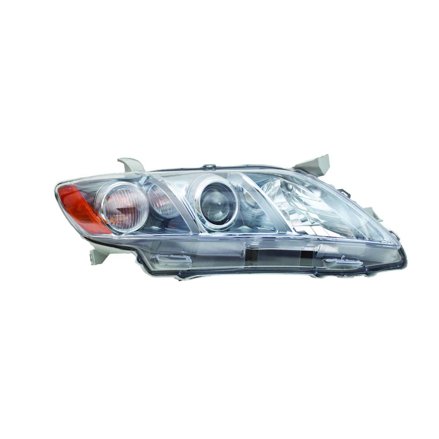 TYC Right Headlight Assembly Compatible with 2007-2009 Toyota Camry - Replacement Headlamp for Improved Night Driving Safety