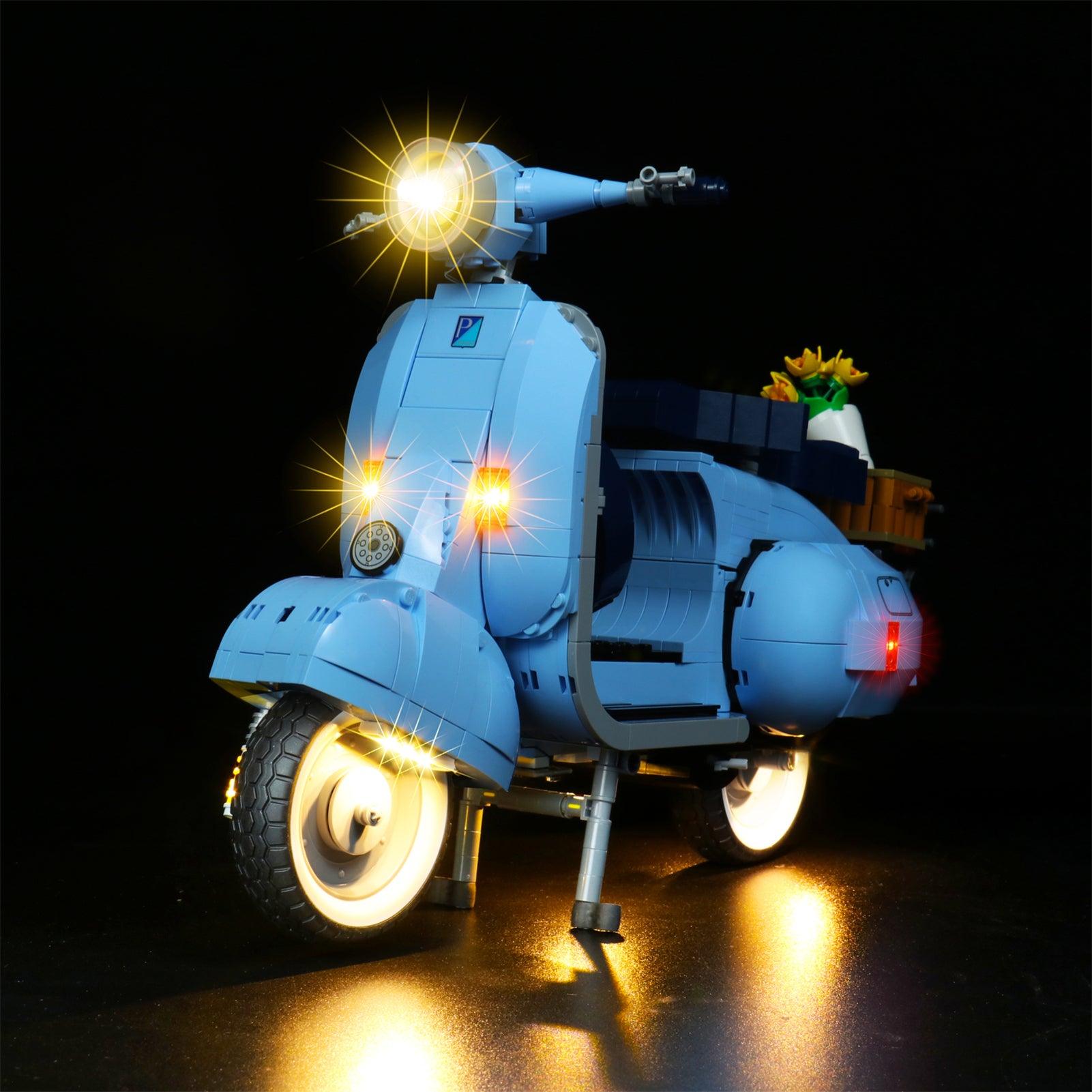 Best Light Kit for Lego Technic Vespa 125 (10298) Model - Enhance Your Lego Vespa with Realistic LED Lighting for Display & Nighttime Play