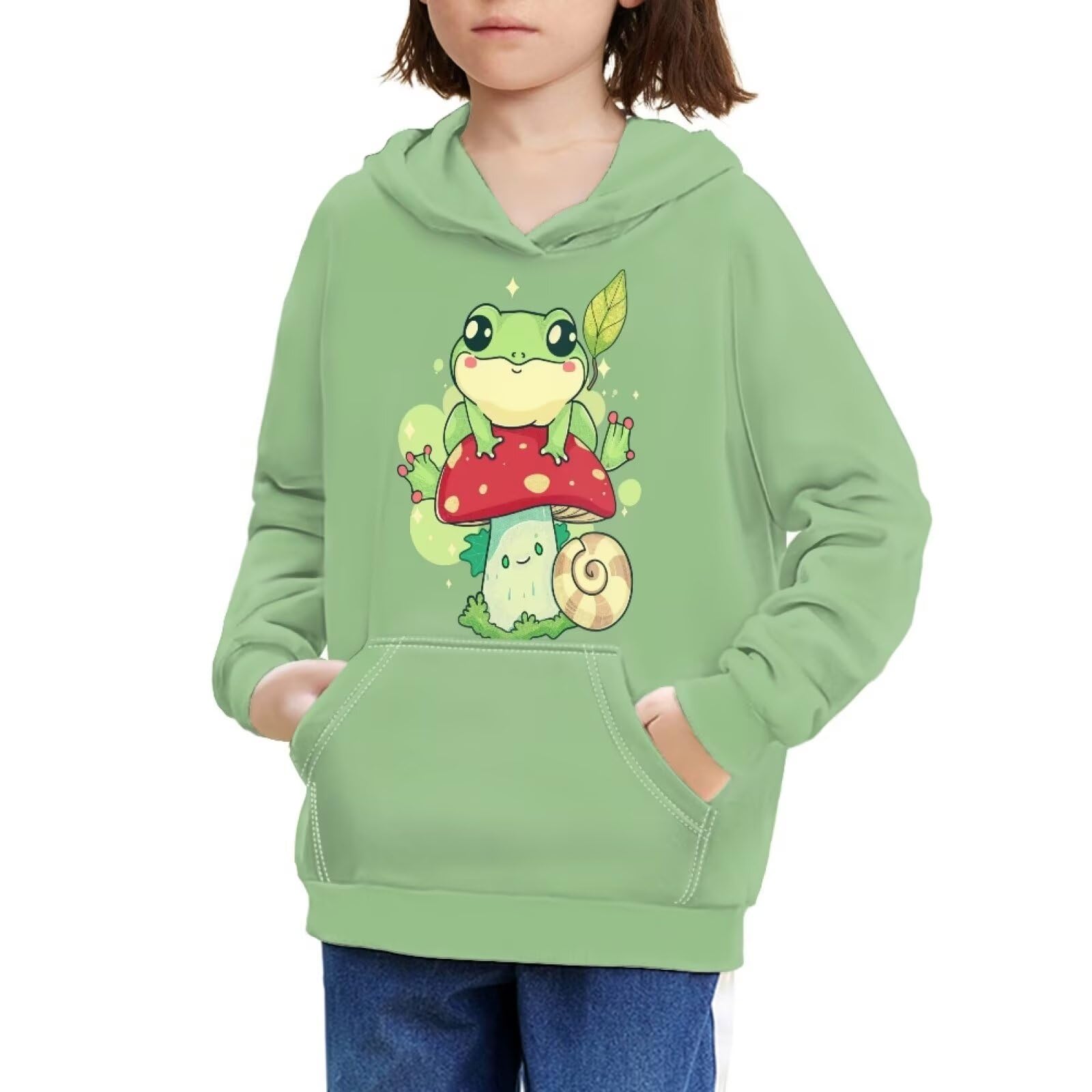 Ystardream Teen Girl Sweatshirts | Kids Hoodies with Drawstrings & Long Sleeve | Cozy Casual Wear for School & Playdates