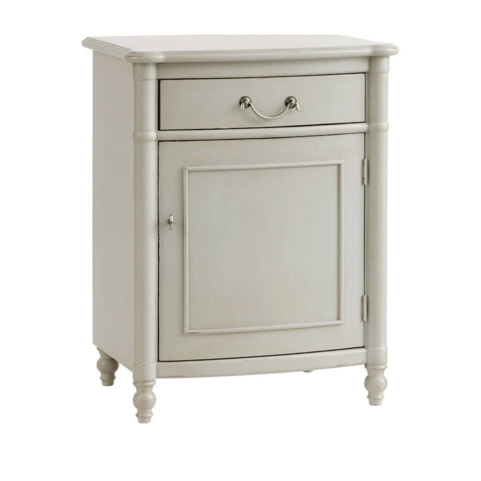Classic Wood Nightstand with Drawer - Stylish Bedside Table for Bedroom, Living Room & Office - Perfect for Storage & Decor