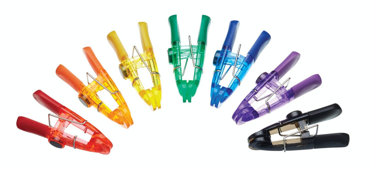 Strong Magnetic Bag Clips - 7 Pack Multi-Color Sealing Clips for Kitchen, Pantry & Food Storage - Keep Chips, Snacks & Groceries Fresh