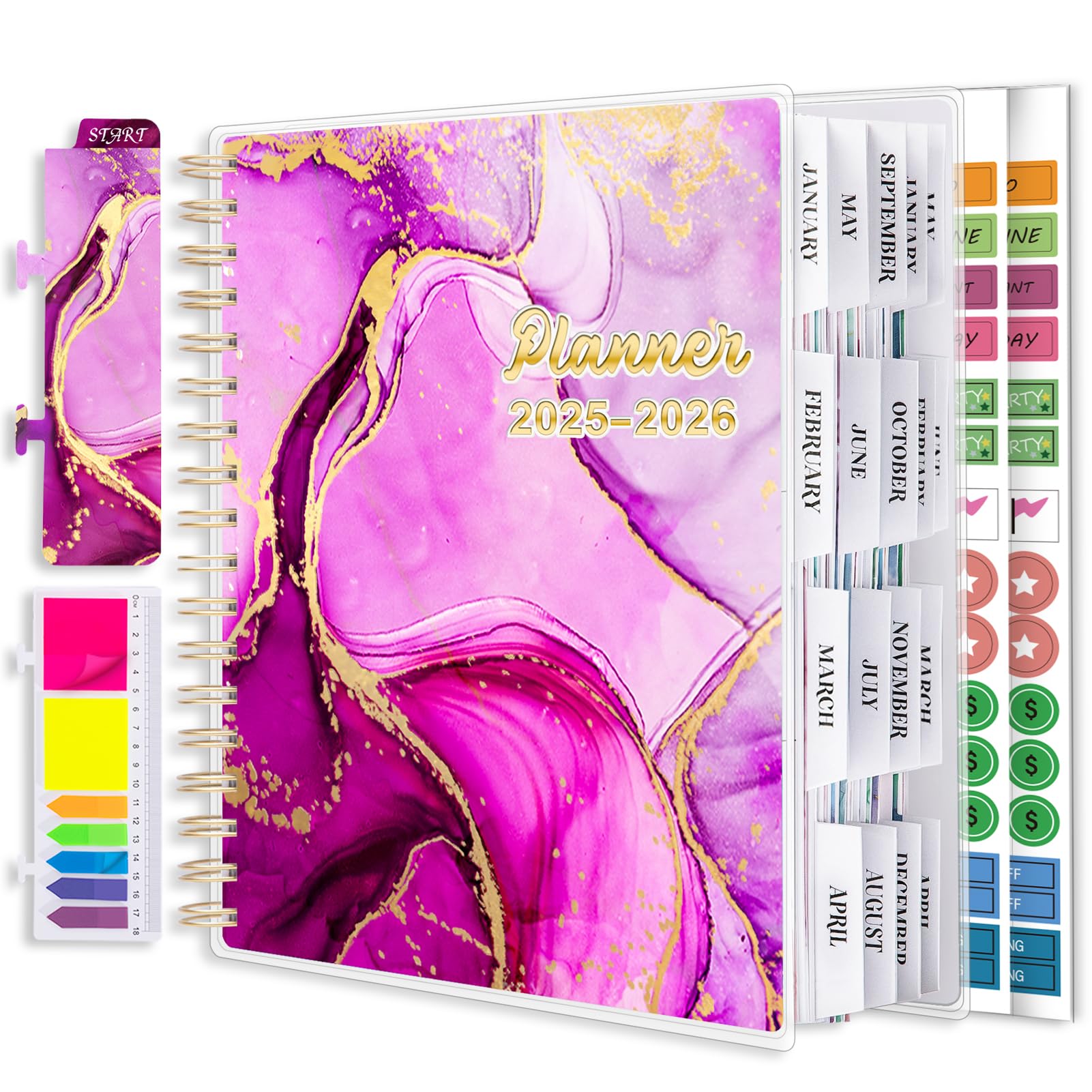 2025-2026 Academic Planner - 18 Month Large 7.9