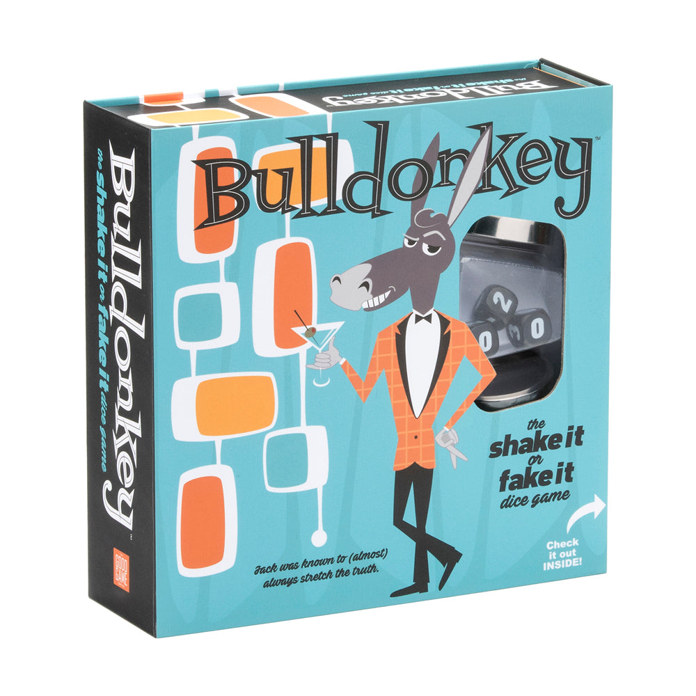 Bulldonkey Party Edition Dice Game - Fun Family & Friends Party Game for Adults & Kids - Perfect for Game Nights, Gatherings & Social Events