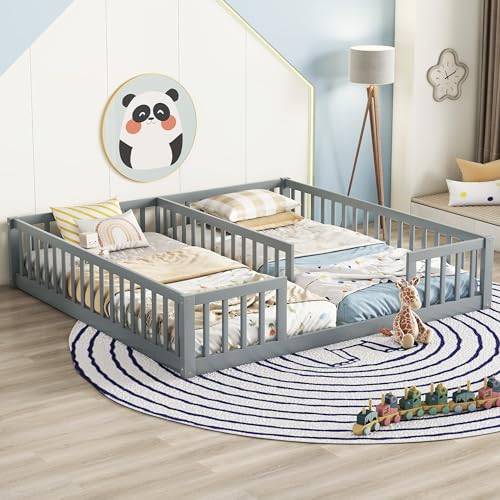 C- Double Bed- Grey