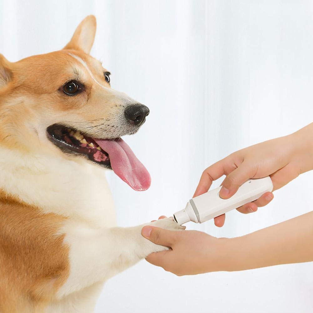 **Pawbby Electric Pet Nail Grinder for Dogs & Cats - Safe & Quiet Nail Clippers & Trimmer - Professional Dog Grooming Tool for Smooth Claws (1Pc) - Perfect for Puppy, Small & Large Breeds at Home**