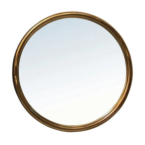 Alsace Bronze Finish Wall Mirror - Elegant Vintage Decor for Living Room, Bedroom & Entryway