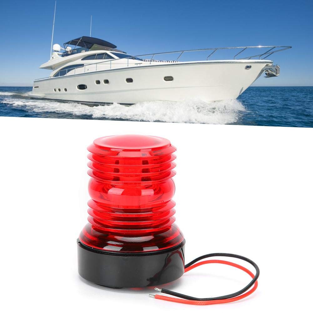 360° LED Waterproof Marine Navigation Light - 12V Boat Yacht Anchor Lamp for Safe Night Sailing | Durable All-Round Visibility for Boats, Yachts & Watercraft | Perfect for Night Fishing, Docking & Coastal Cruising
