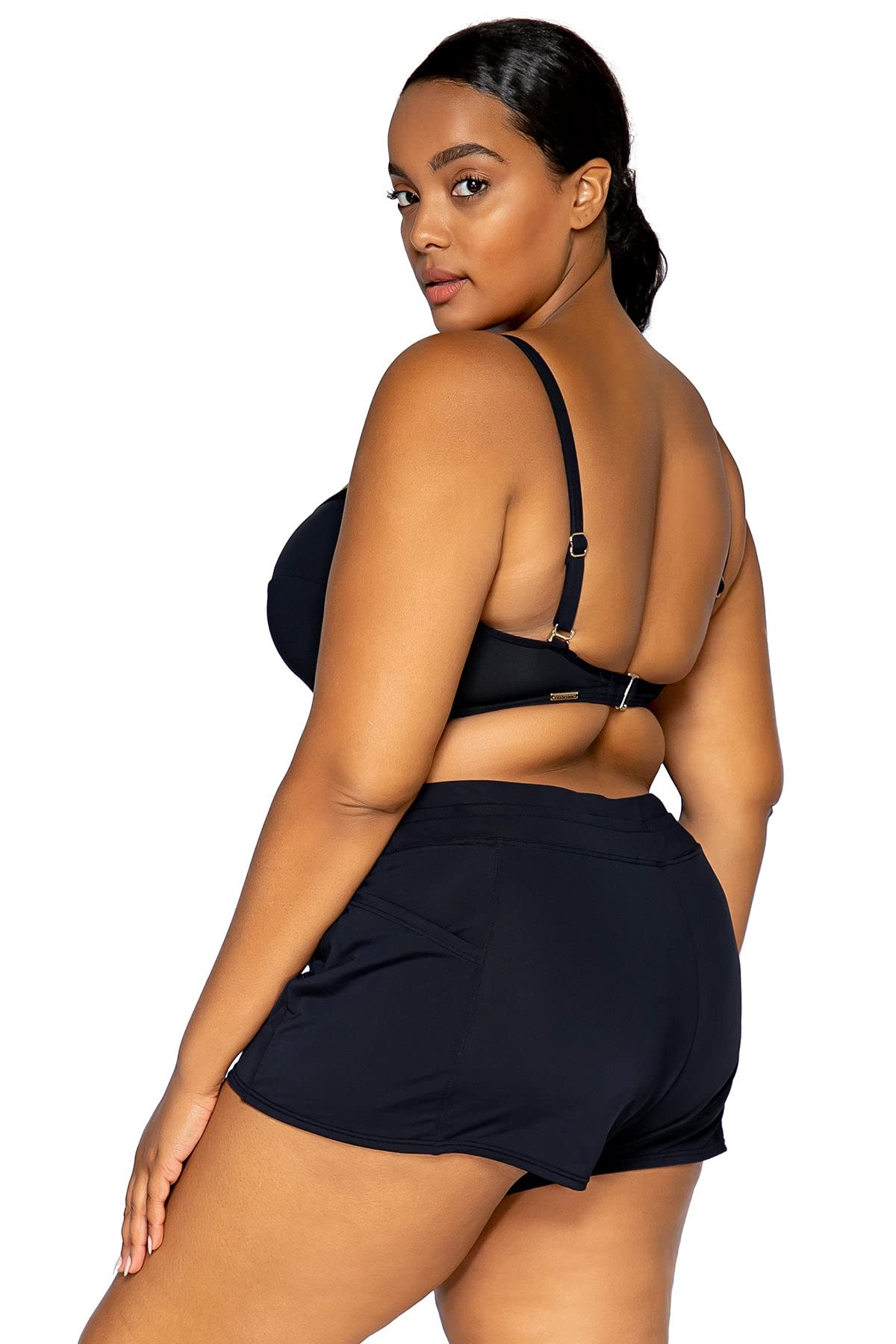 Laguna Swim Shorts for Women - Quick Dry Swimwear Bottoms with Pockets | Perfect for Beach, Pool & Water Sports