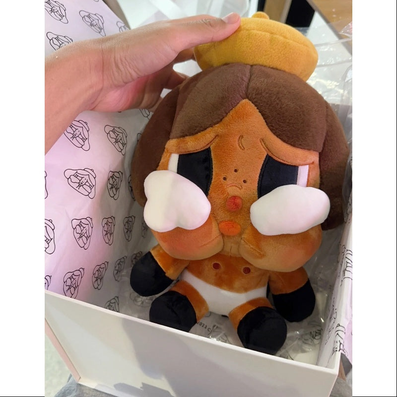 Crybaby The Fluffy Tear Brown Version Plush Doll - 2024 Thailand Limited Edition Collectible Toy | Perfect for Anime Fans, Gift Giving & Home Decor