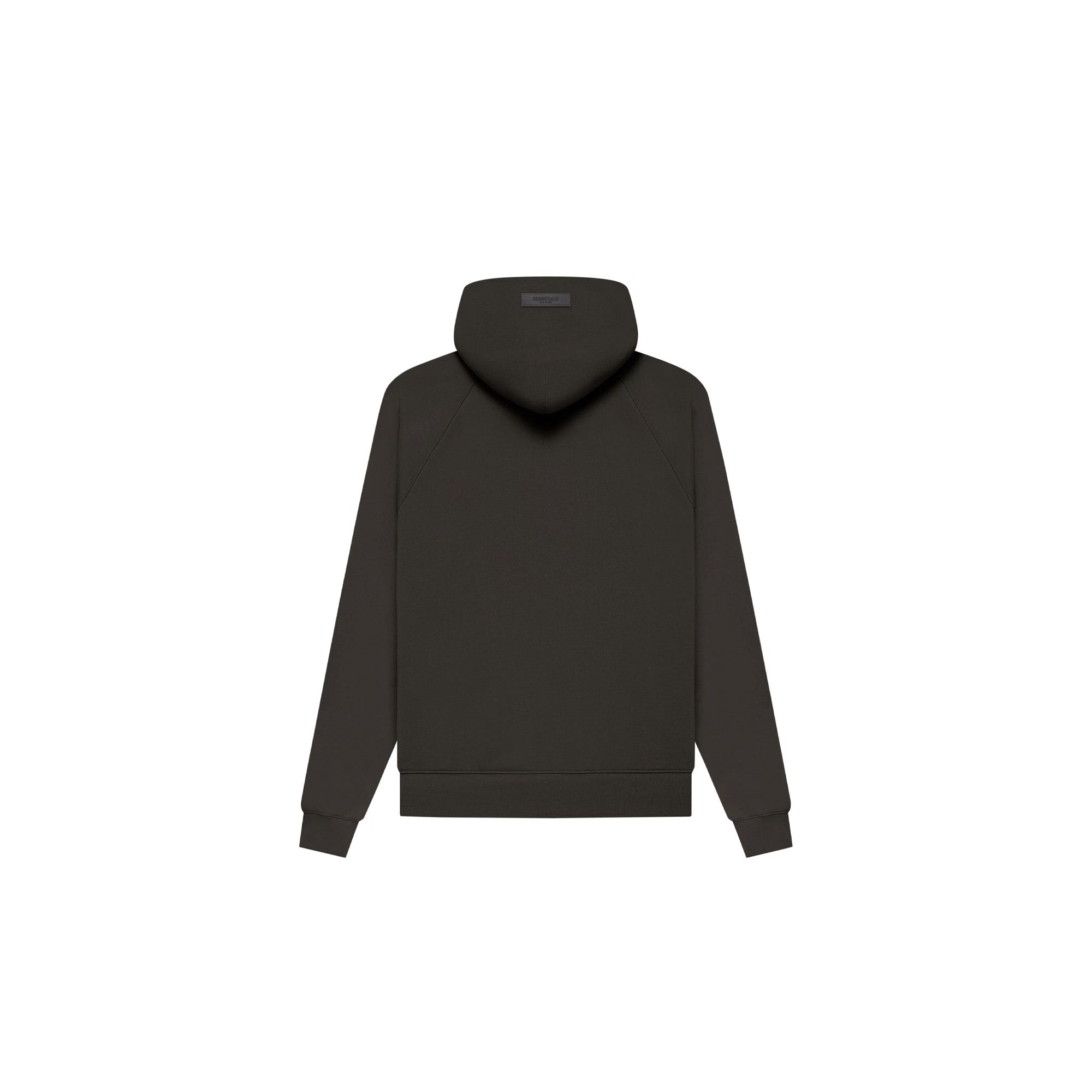 ESSENTIALS Pullover Hoodie 'Off Black' (2022) | Premium Cotton Fleece Sweatshirt for Men & Women | Perfect for Casual Wear, Gym, and Street Style