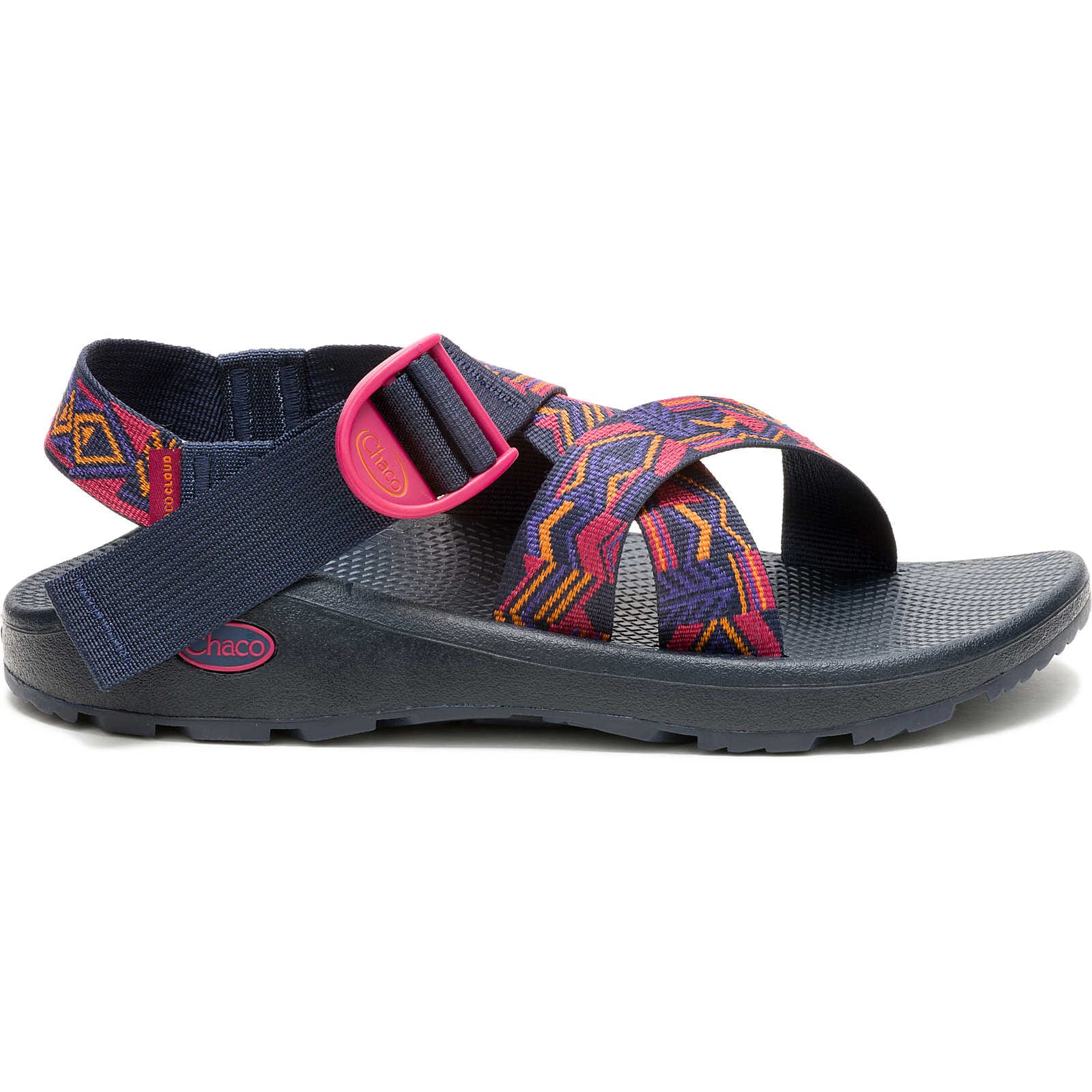 Chaco Mega Z/Cloud Wide Strap Cushioned Sandals for Men – Comfortable Outdoor Hiking, Walking & Water Sports Sandals