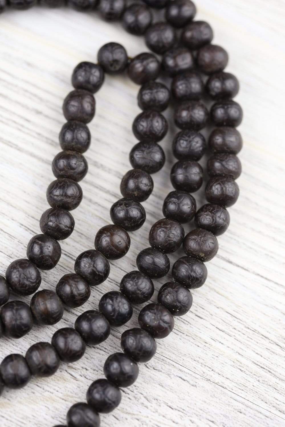 Authentic Aged Dark Bodhi Mala Beads - 108 Prayer Beads for Meditation, Yoga & Spiritual Practice - Handcrafted Buddhist Rosary Necklace for Mindfulness & Stress Relief
