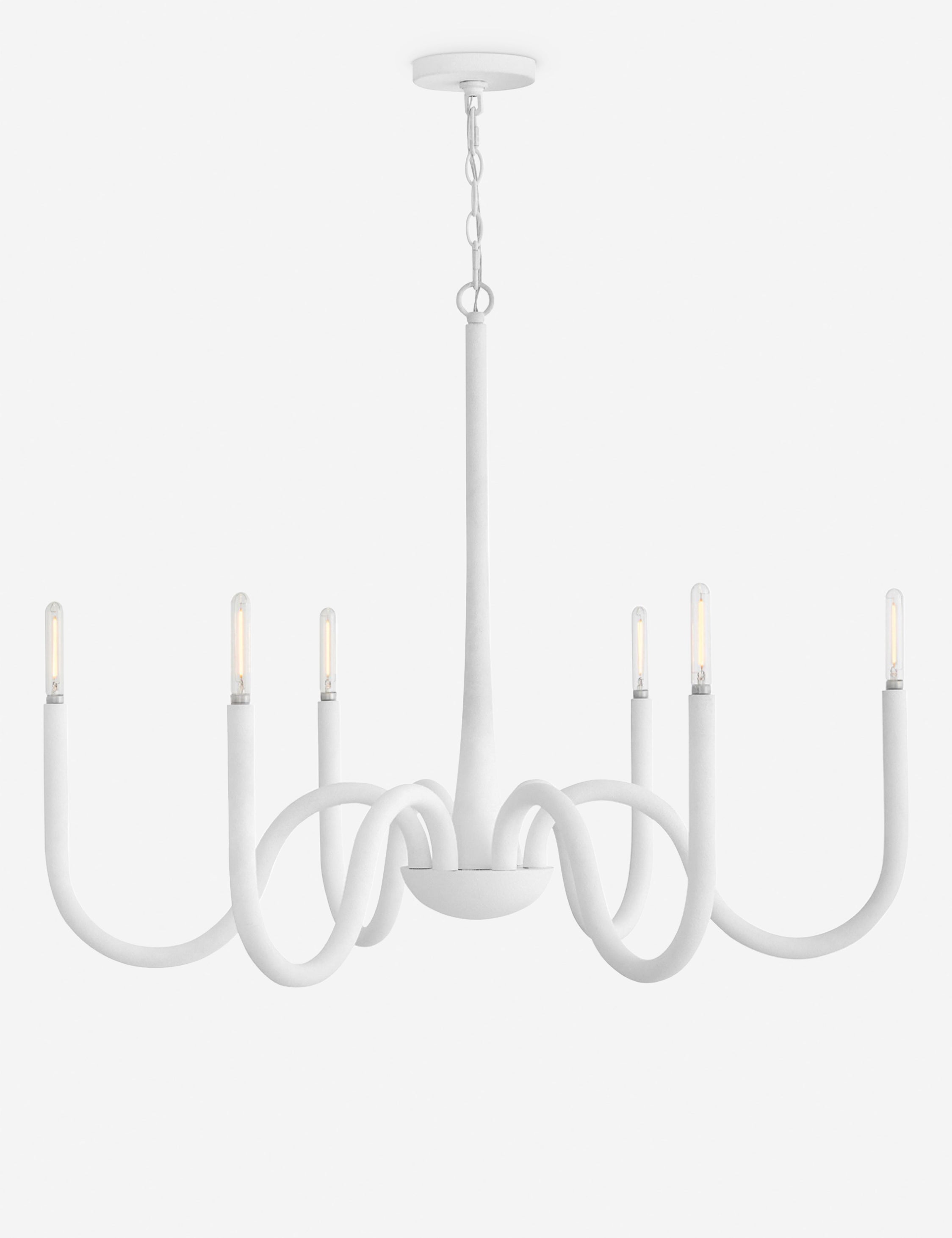 Escher Chandelier - Modern Crystal Ceiling Light Fixture for Dining Room, Living Room & Bedroom | Elegant Home Decor Lighting