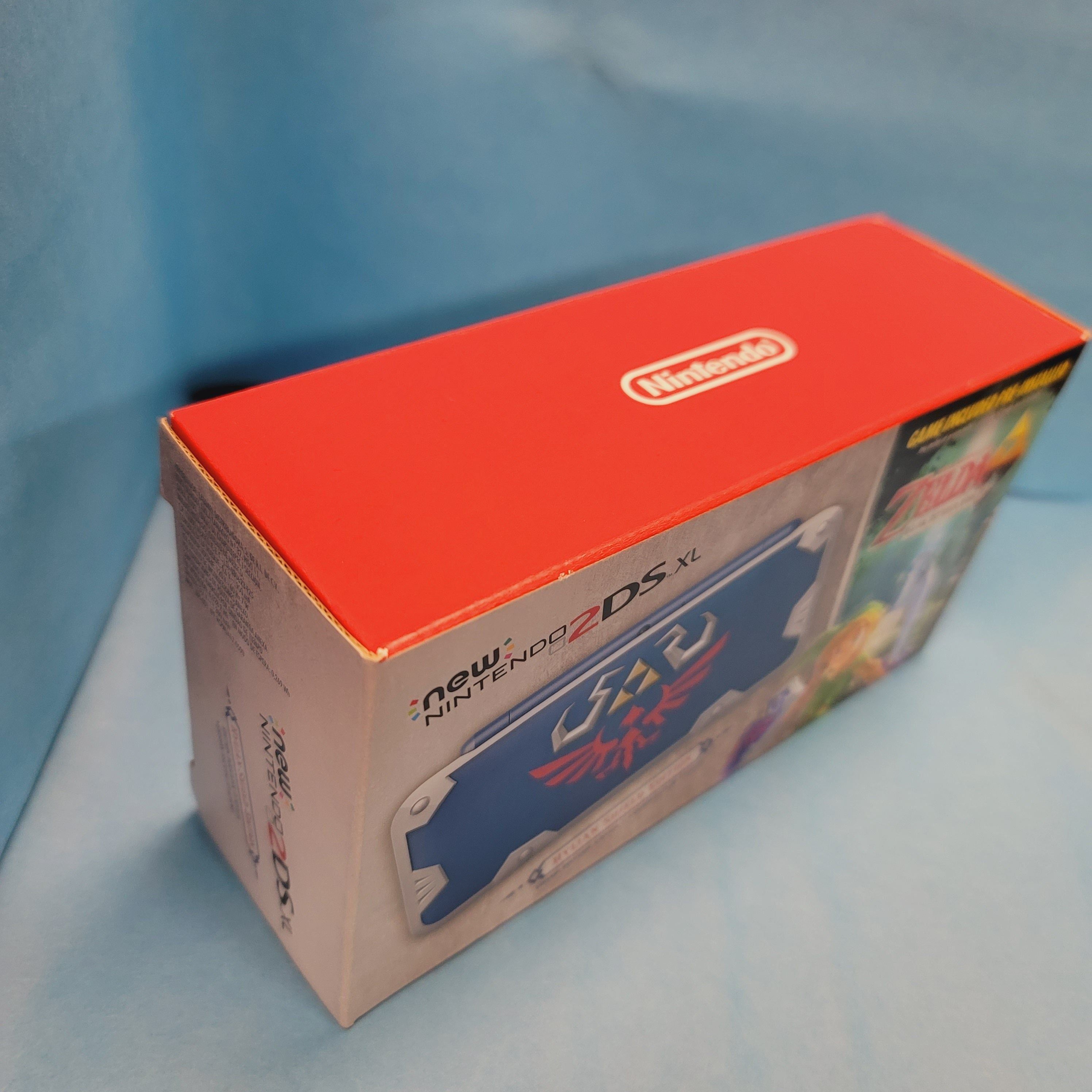 New Nintendo 2DS XL Hylian Shield Edition - Limited Edition Handheld Gaming Console for Zelda Fans | Portable Gaming for Travel, Commute & Home Entertainment