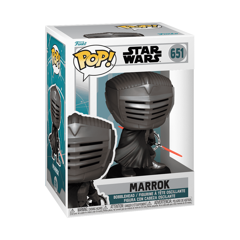 Marrok Funko Pop Star Wars 651 Collectible Figure - Perfect for Star Wars Fans, Gift for Collectors & Home Office Decor