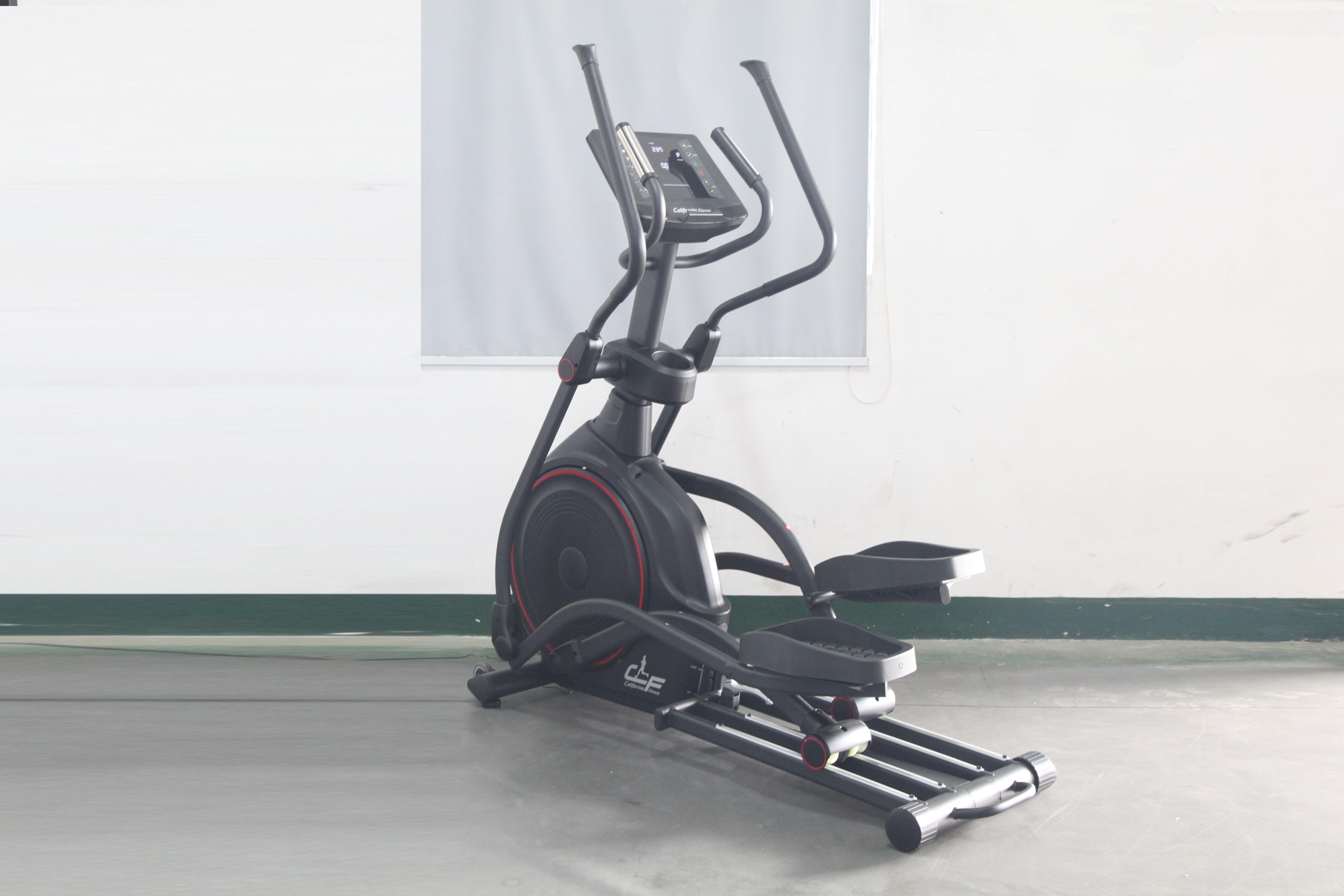 California Fitness E8 Elliptical Incline Trainer - Low Impact Cardio Machine for Home Gym, Adjustable Resistance & Incline - Perfect for Weight Loss, Full Body Workout & Indoor Fitness Training (Summer Sale)
