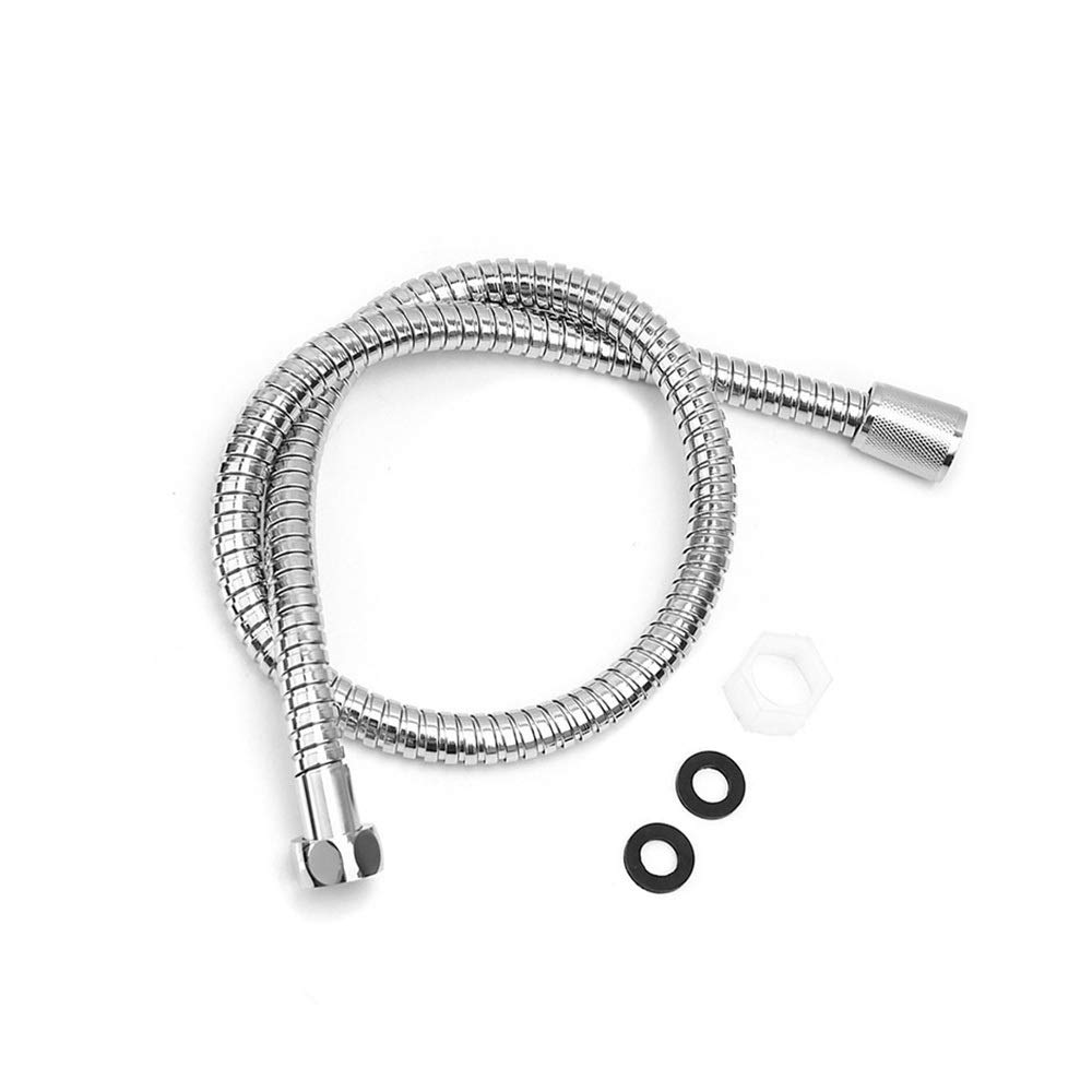 AIGUO Stainless Steel Shower Hose - 80cm Flexible Anti-Twist Bathroom Replacement with 1/2