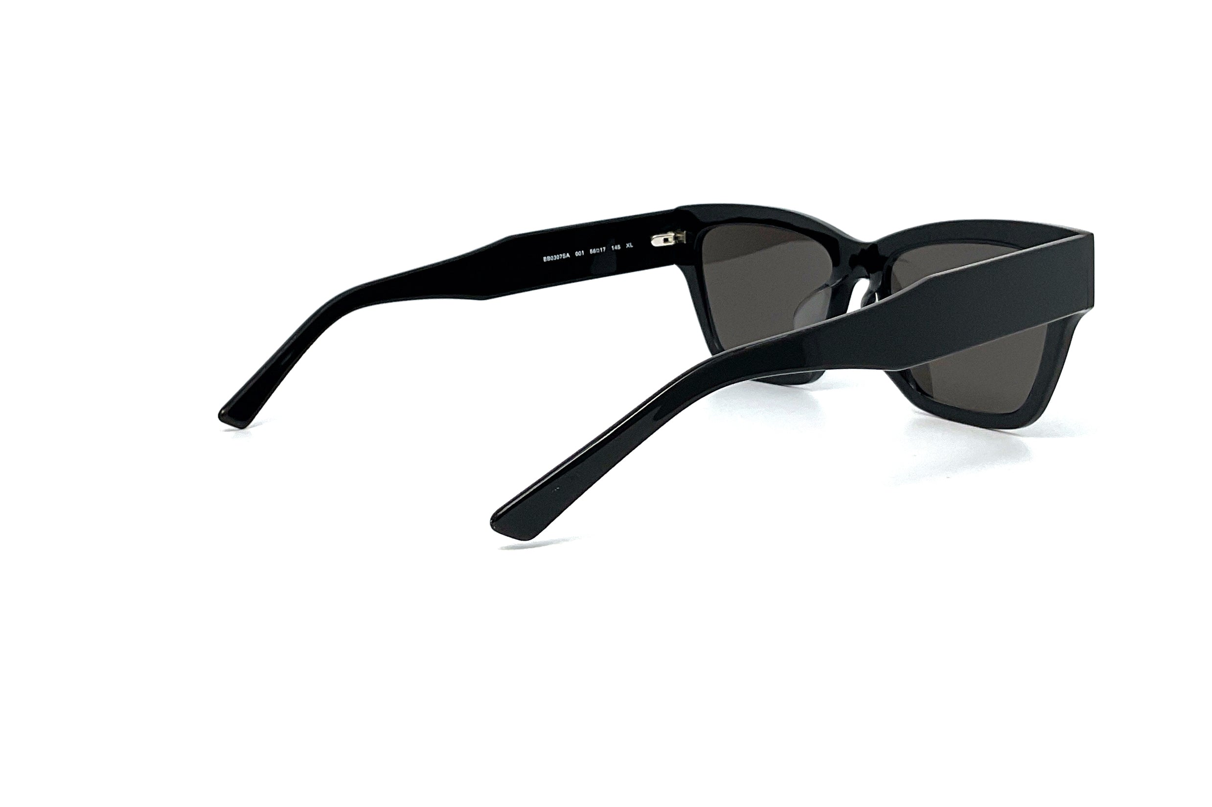 Balenciaga BB0307SA (001) Sunglasses - Luxury Designer Shades for Men & Women - Perfect for Outdoor Activities, Travel & Fashion Accessories
