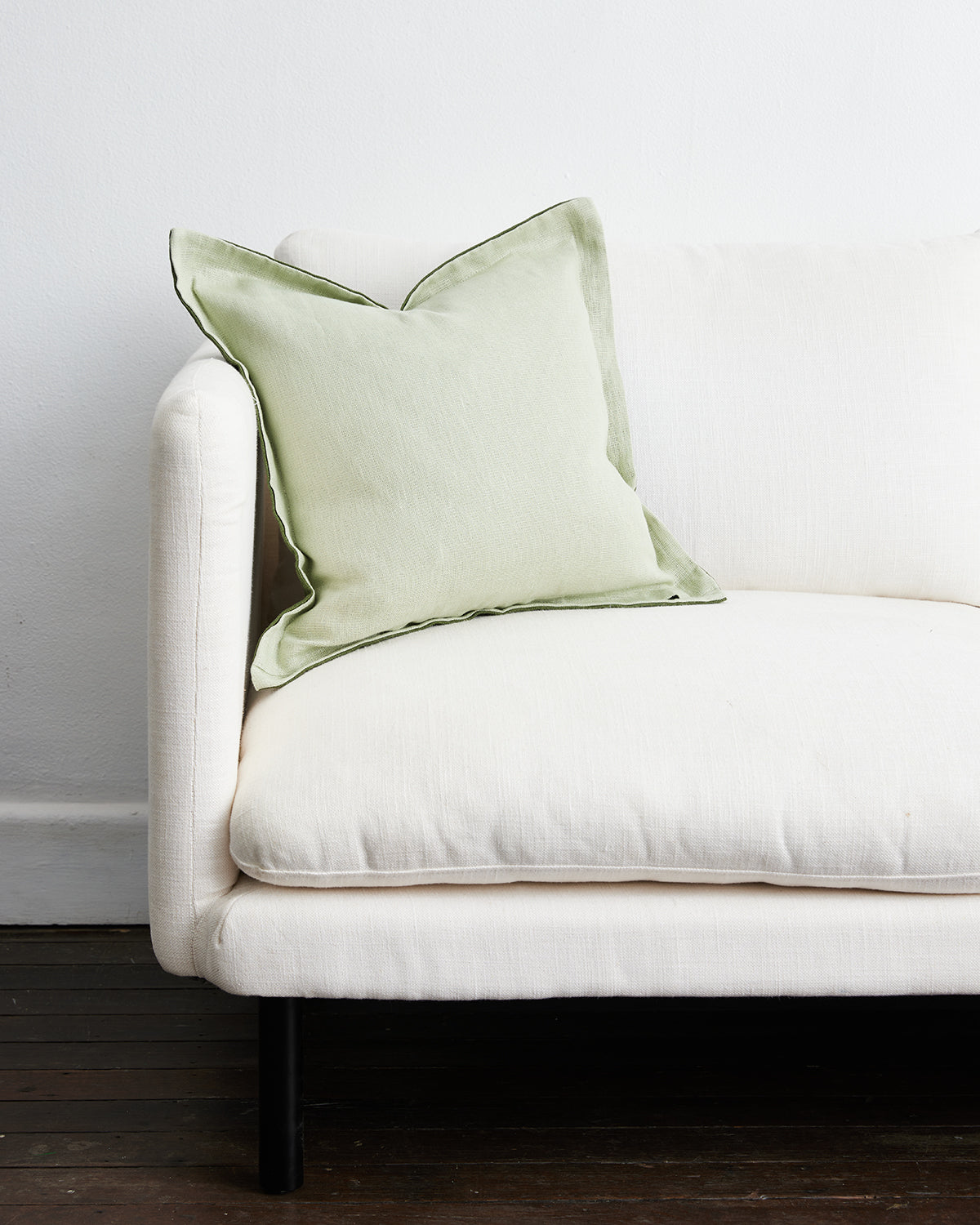 Premium 100% French Flax Linen Cushion Cover by Sage & Olive - Breathable & Eco-Friendly Home Decor for Sofa, Bed, or Living Room