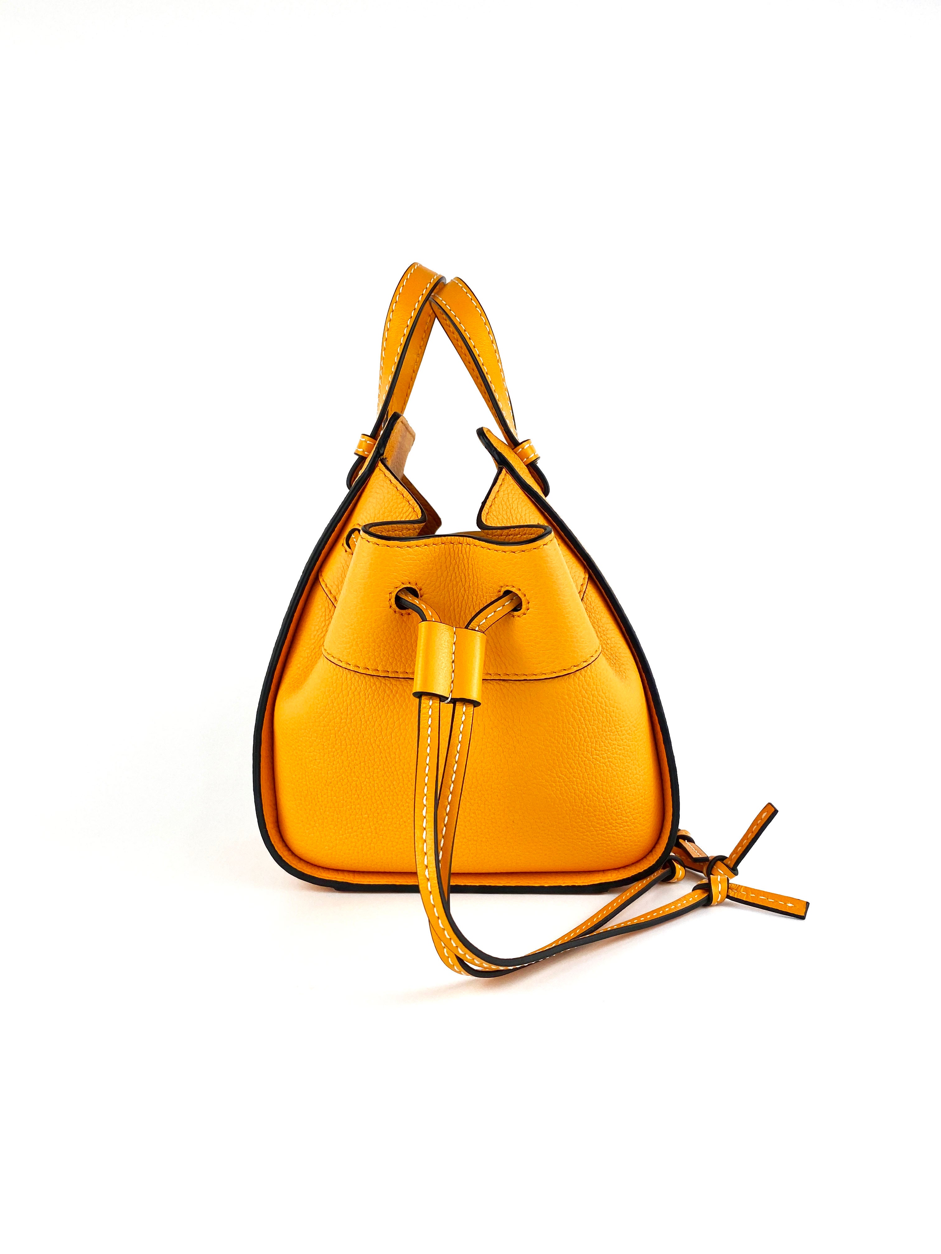 Loewe Orange Mini Hammock Bag - Stylish Crossbody Shoulder Bag for Women | Perfect for Travel, Shopping & Everyday Use