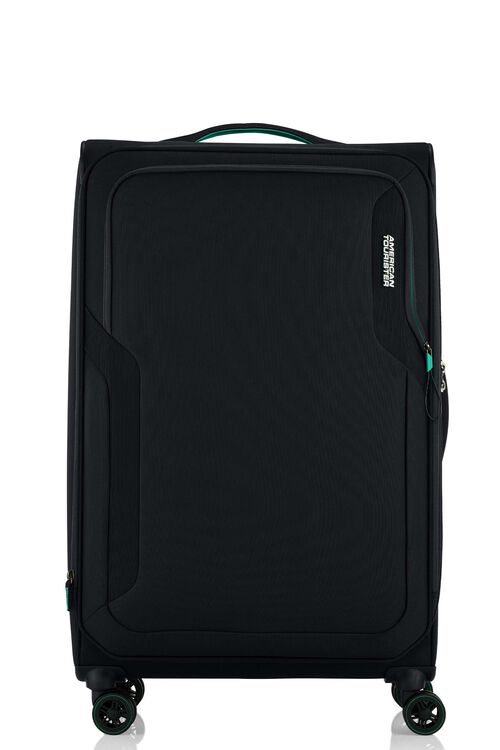 American Tourister Applite 5.0 82/31 Black Spinner Luggage - Lightweight Expandable Suitcase for Travel, Business Trips & Weekend Getaways