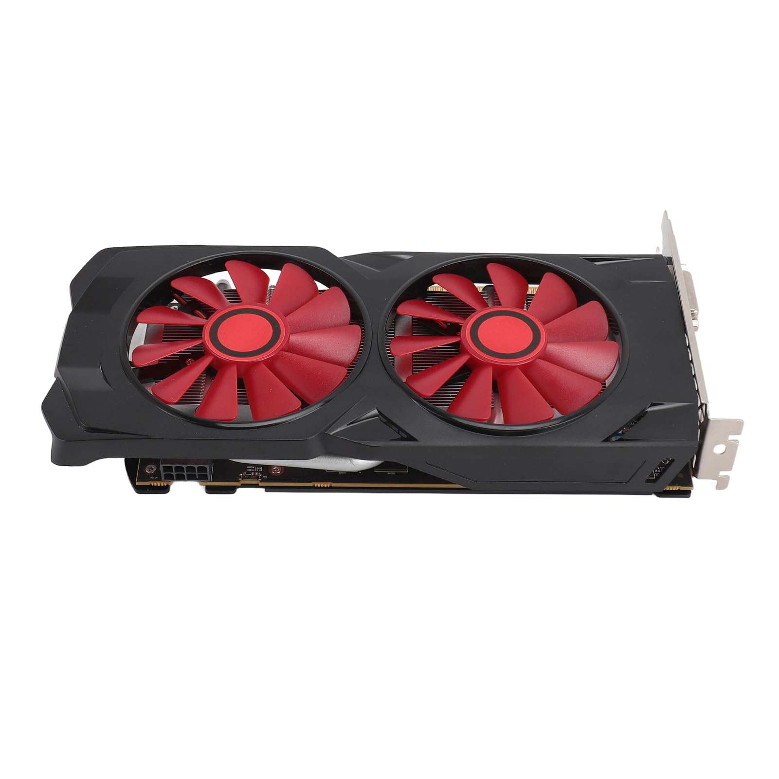 Annadue RX580 8GB GDDR5 256-Bit Gaming Graphics Card with Dual Cooling Fans | PCIe Video Card for Desktop PC | Perfect for 1080p Gaming, Video Editing & Cryptocurrency Mining