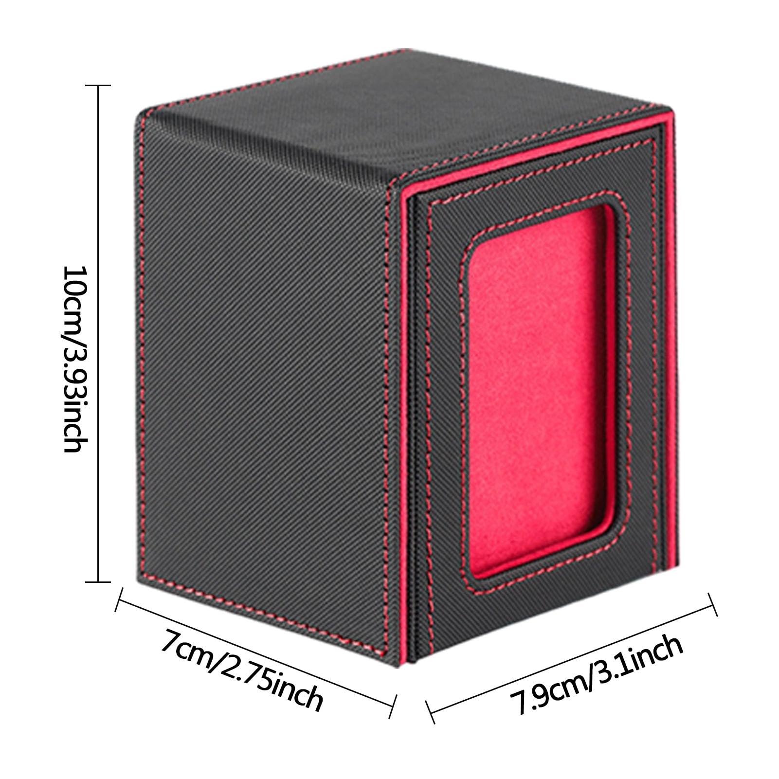 Premium Magnetic Closure Card Deck Display Box - Commander Box for MTG, Pokemon & Trading Cards | Durable Deck Organizer & Protector | Perfect for Game Nights, Collecting & Travel Storage
